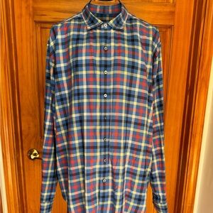 Men's Bugatchi Long Sleeve Button Down Shirt, Classic Fit, Size 2XL?